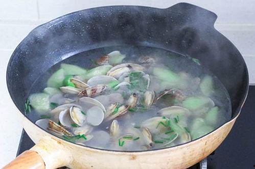 吃瓜蛤蜊汤,吃瓜蛤蜊汤的鲜美滋味